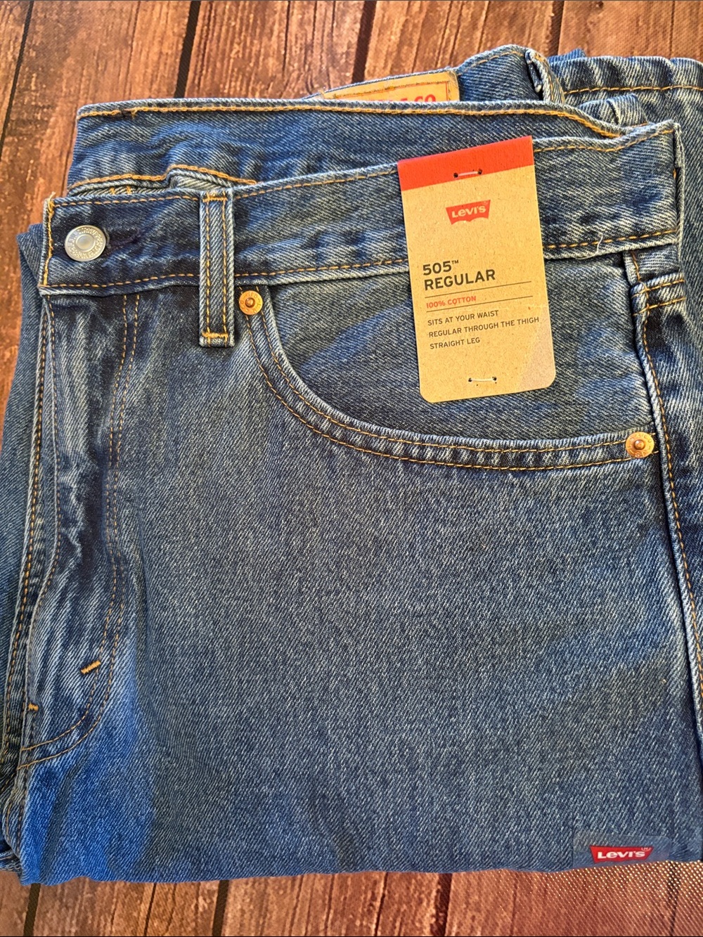 NWT Levi's Men's 505 Regular 36X34